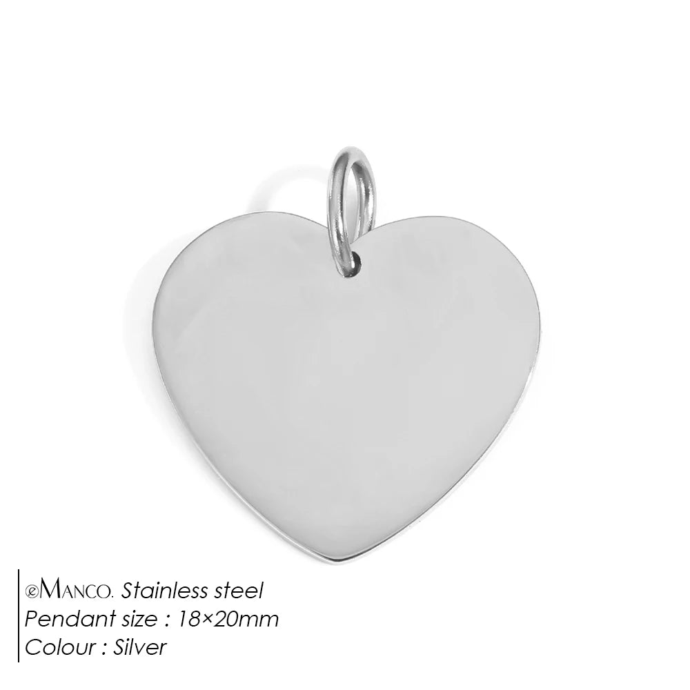 Heart Mirror Charm