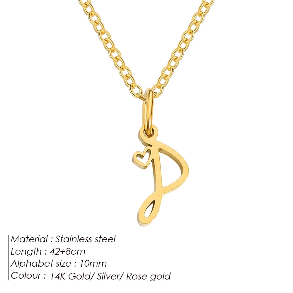 Charming Letter Charm Kette
