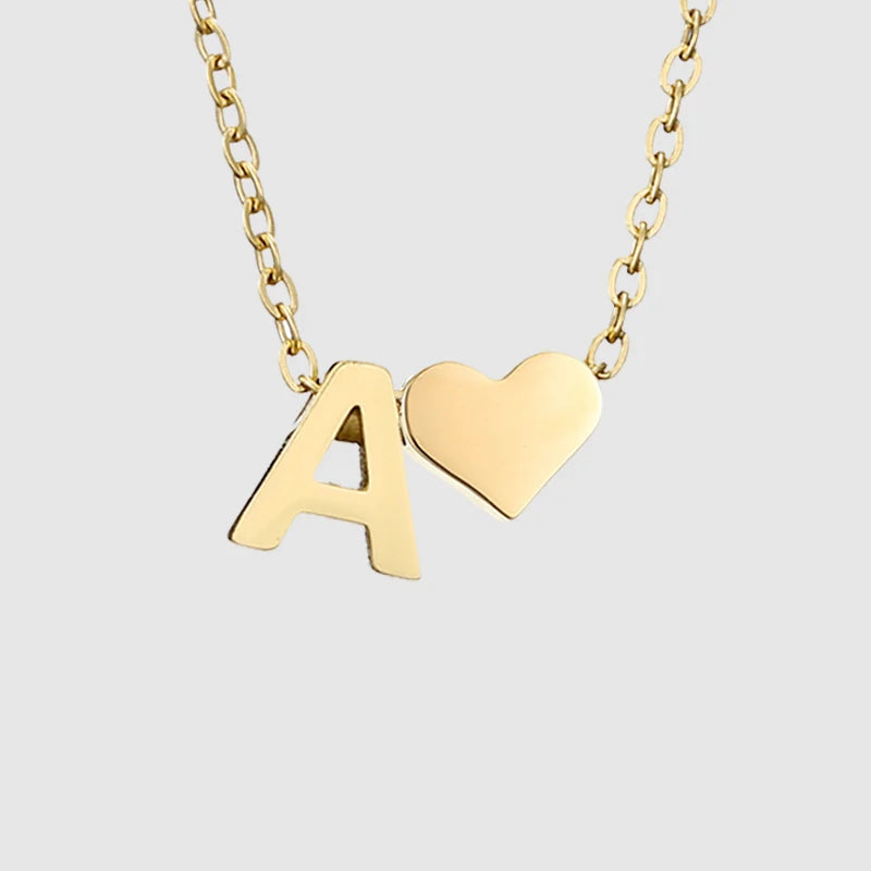 Heart Letter Kette