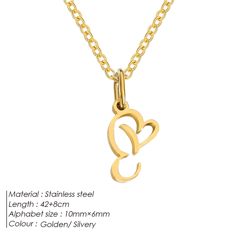 Charming Letter Charm Kette