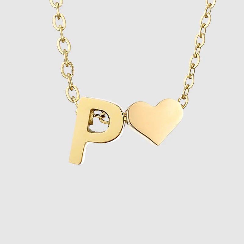Heart Letter Kette
