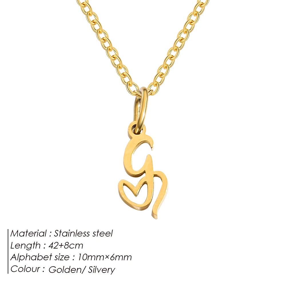 Charming Letter Charm Kette