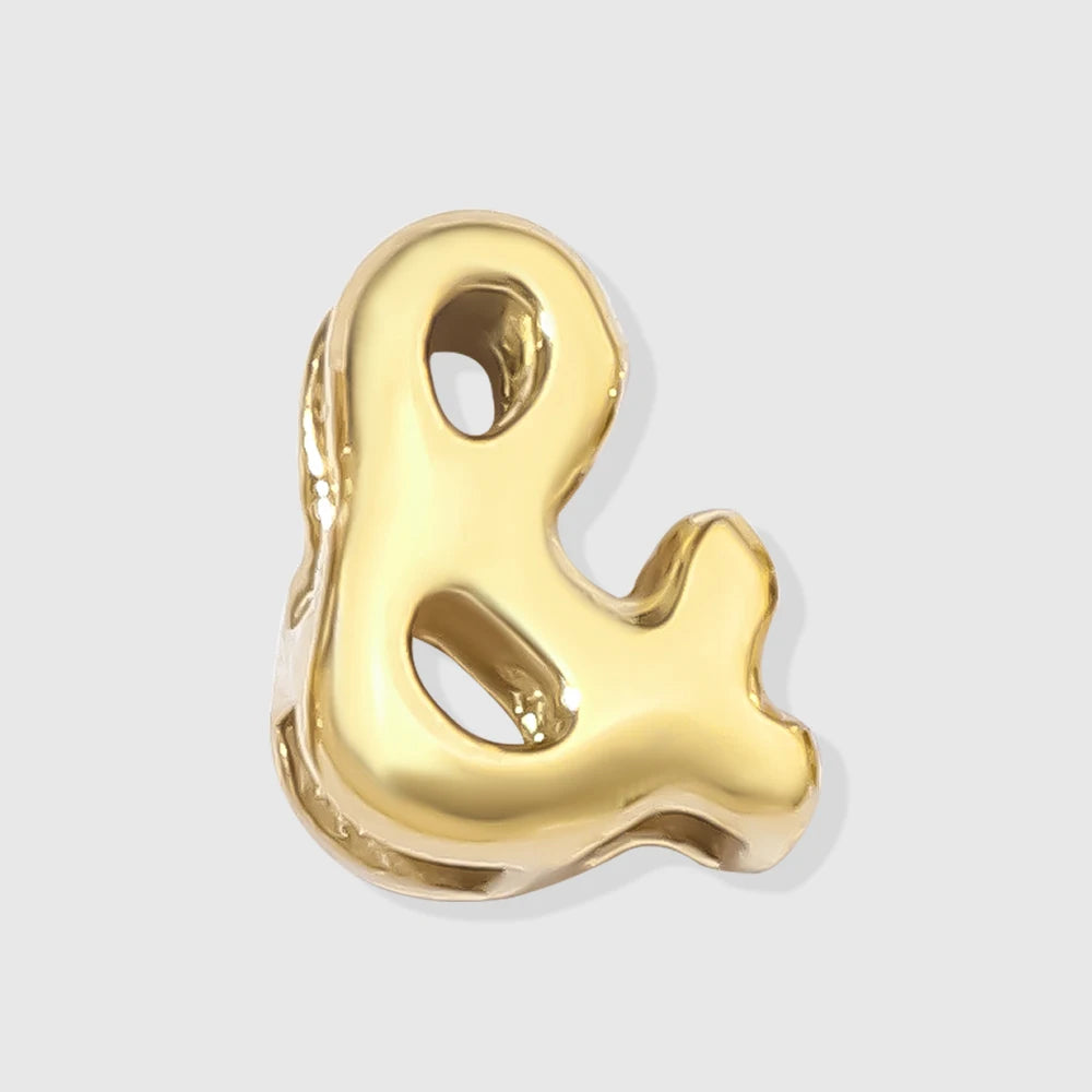Bubble Letter Charm Kette