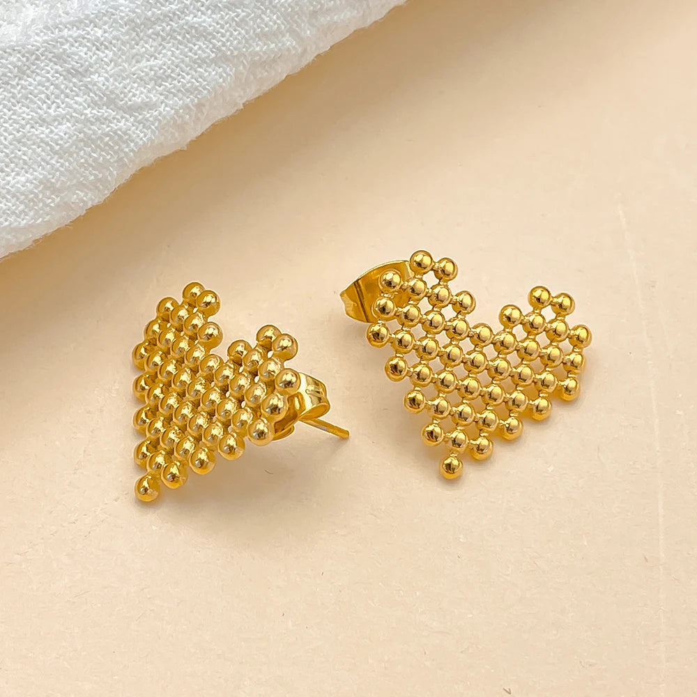 Heart Dots Ohrringe