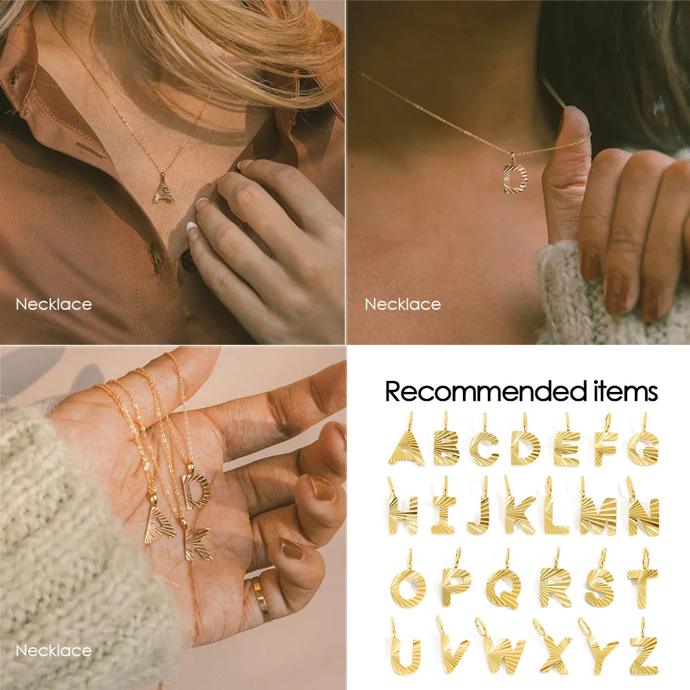 sunbeam letter Charm