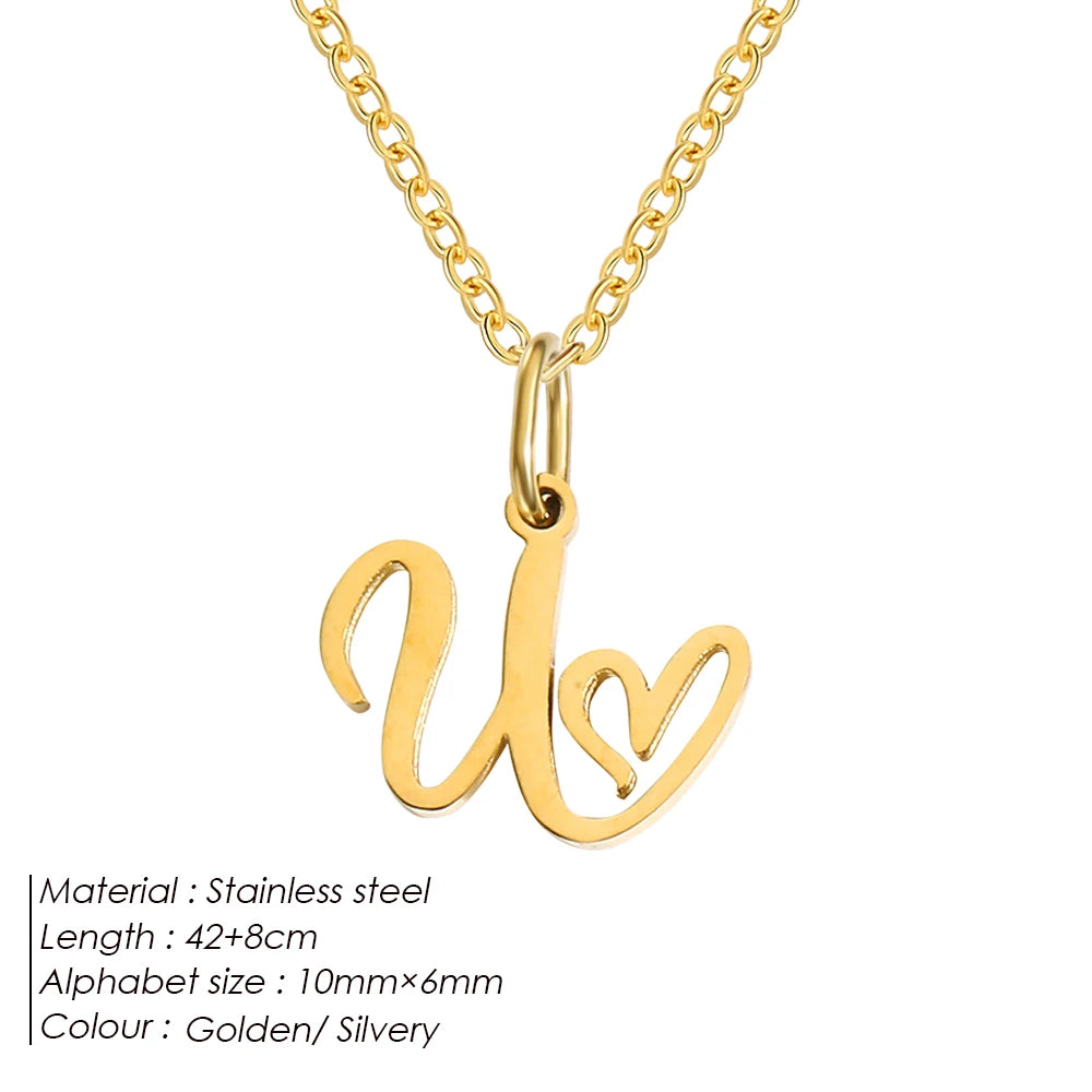 Charming Letter Charm Kette