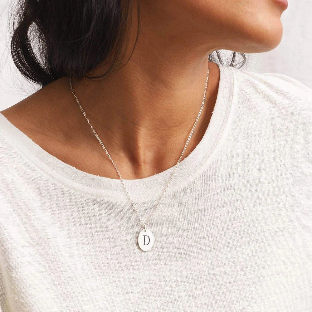 oval Classic Coin Kette