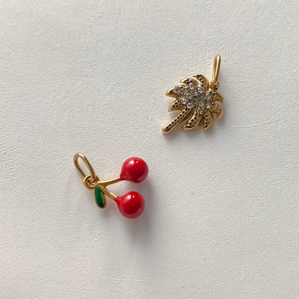 Palm & Cherry Charm