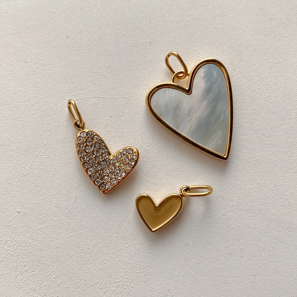Bohemian Heart Charm