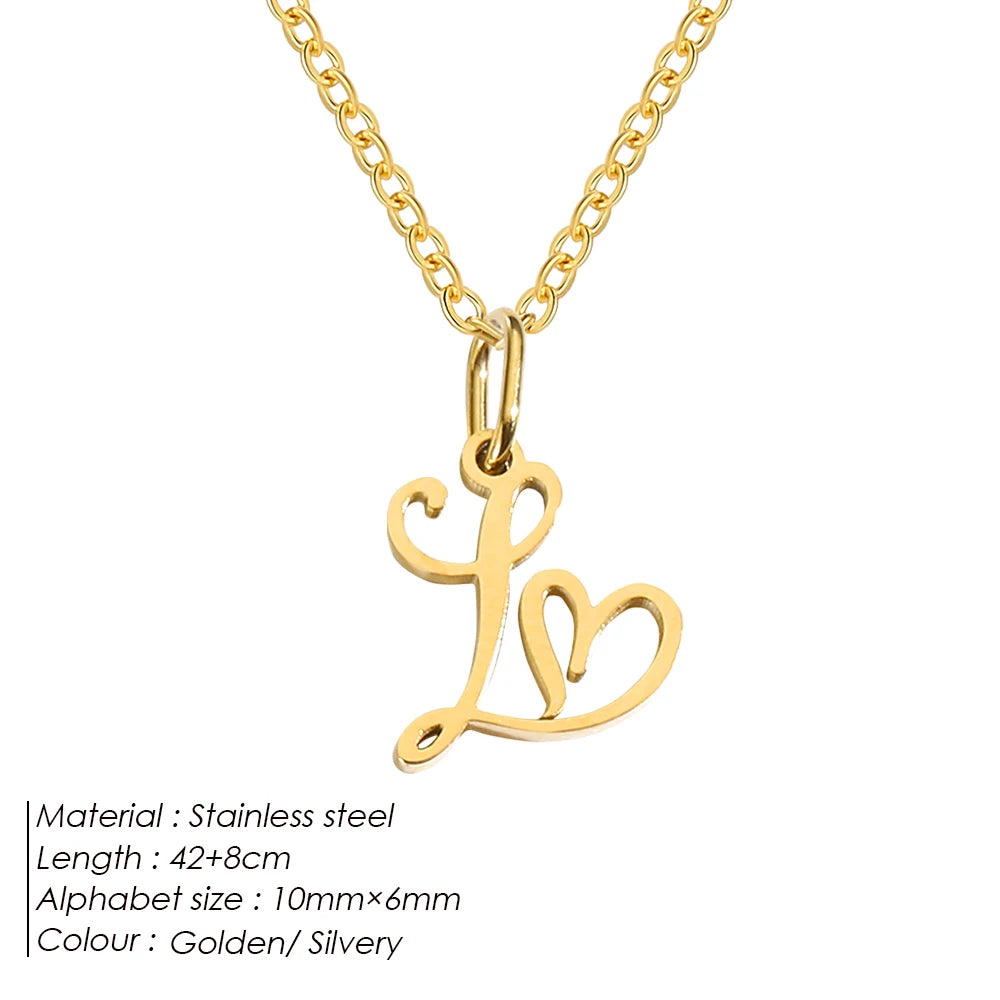 Charming Letter Charm Kette
