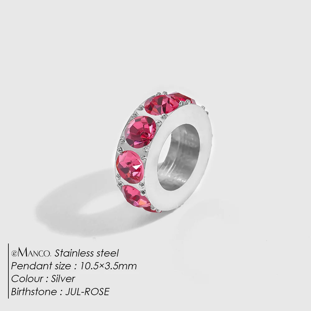 Round Pave Juli Charm