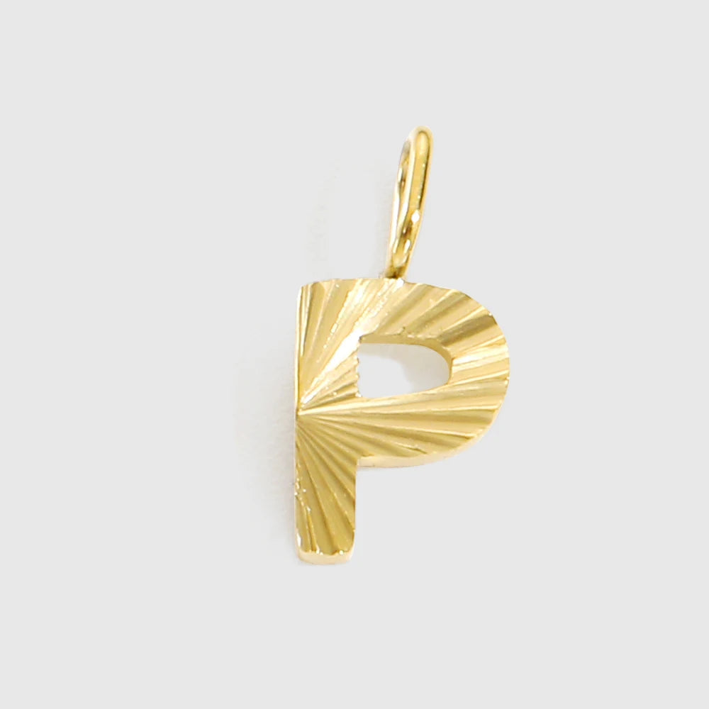 sunbeam letter Charm
