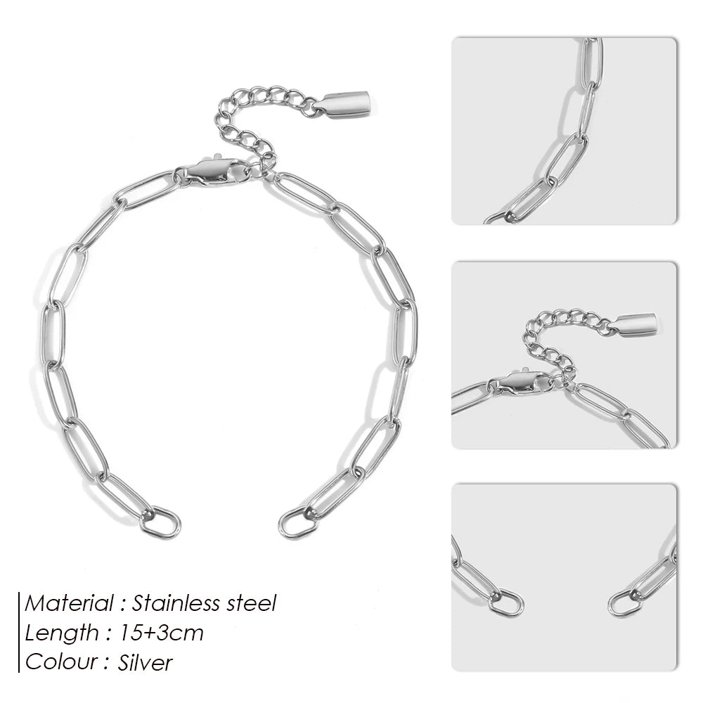 Locking Charm Bracelet