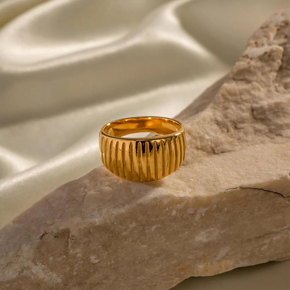 Cut Wide Ring