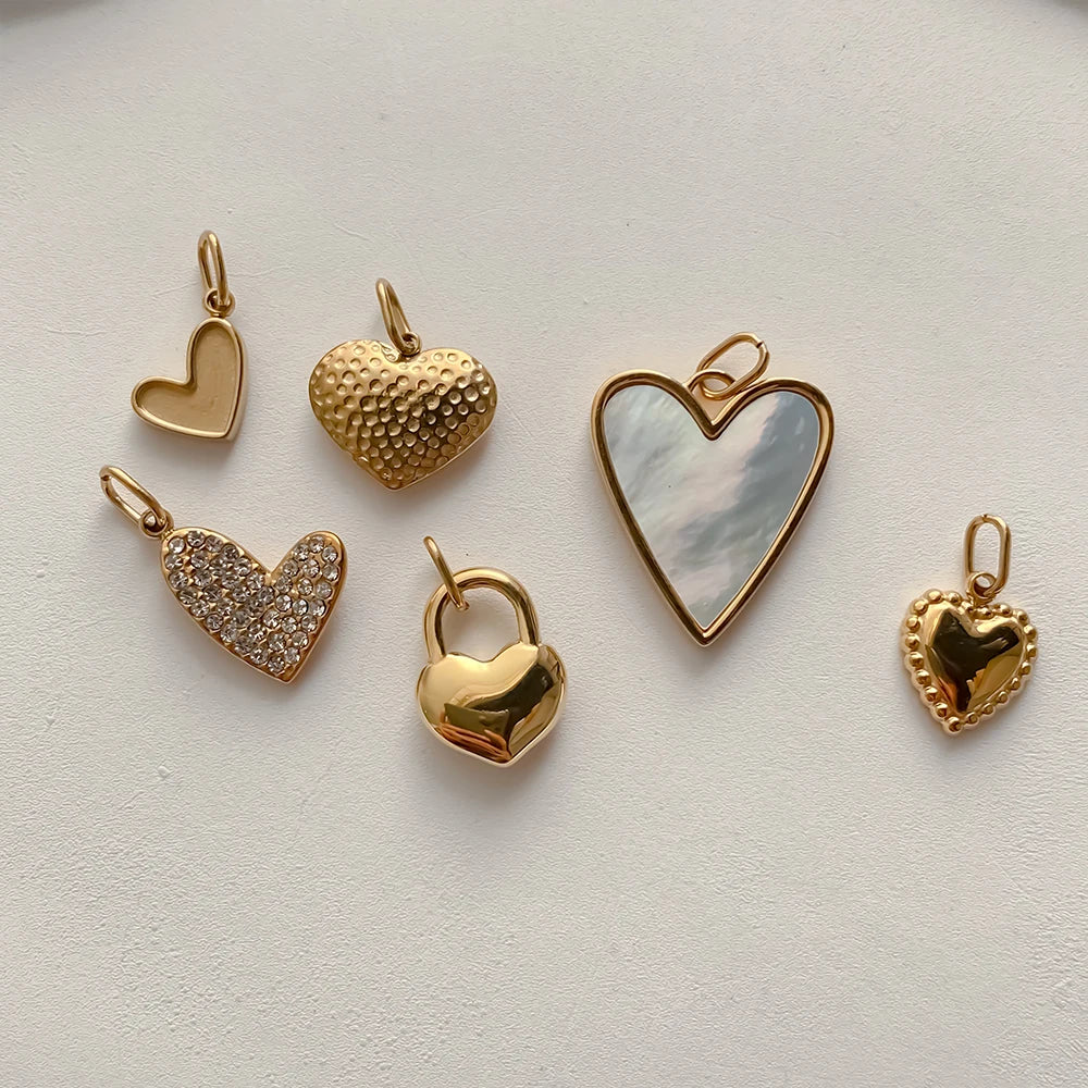 Bohemian Heart Charm