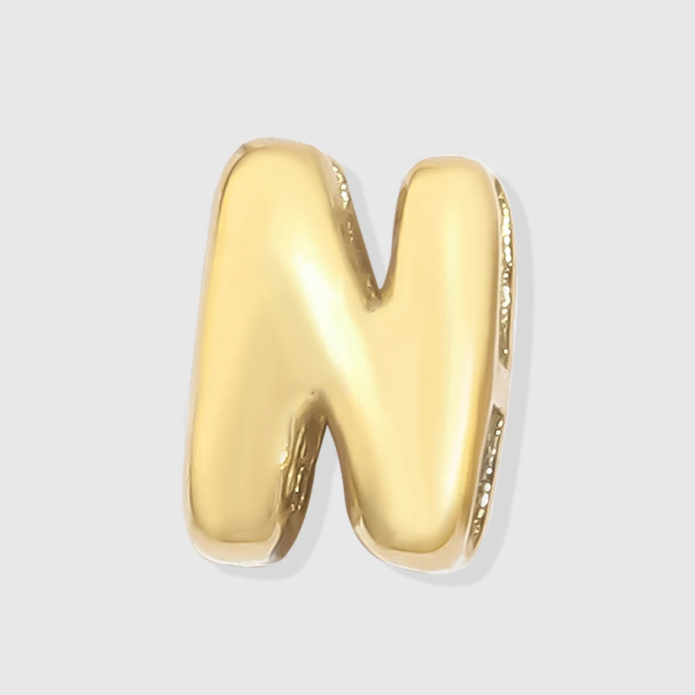 Bubble Letter Charm Kette