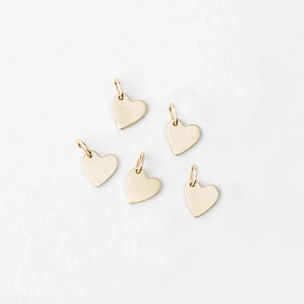 Gravierbare Herz Charms