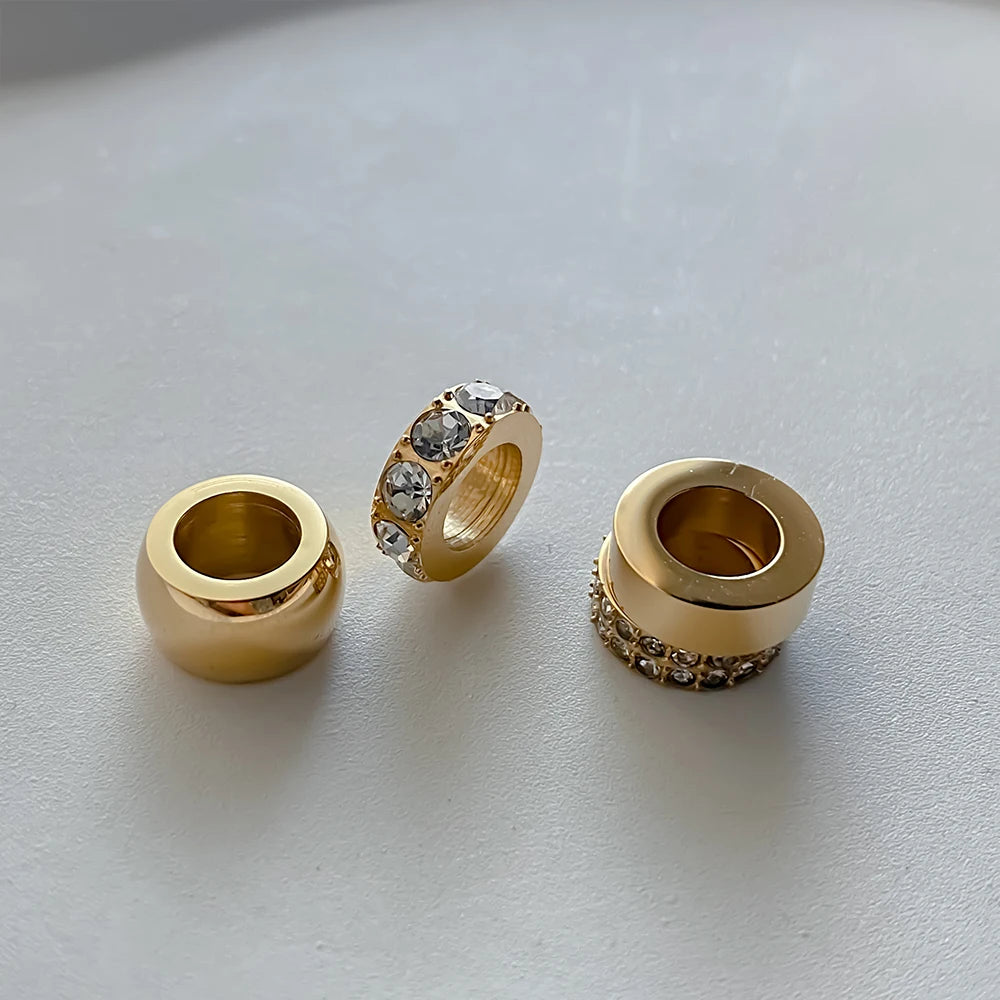 Round Pavé Charm