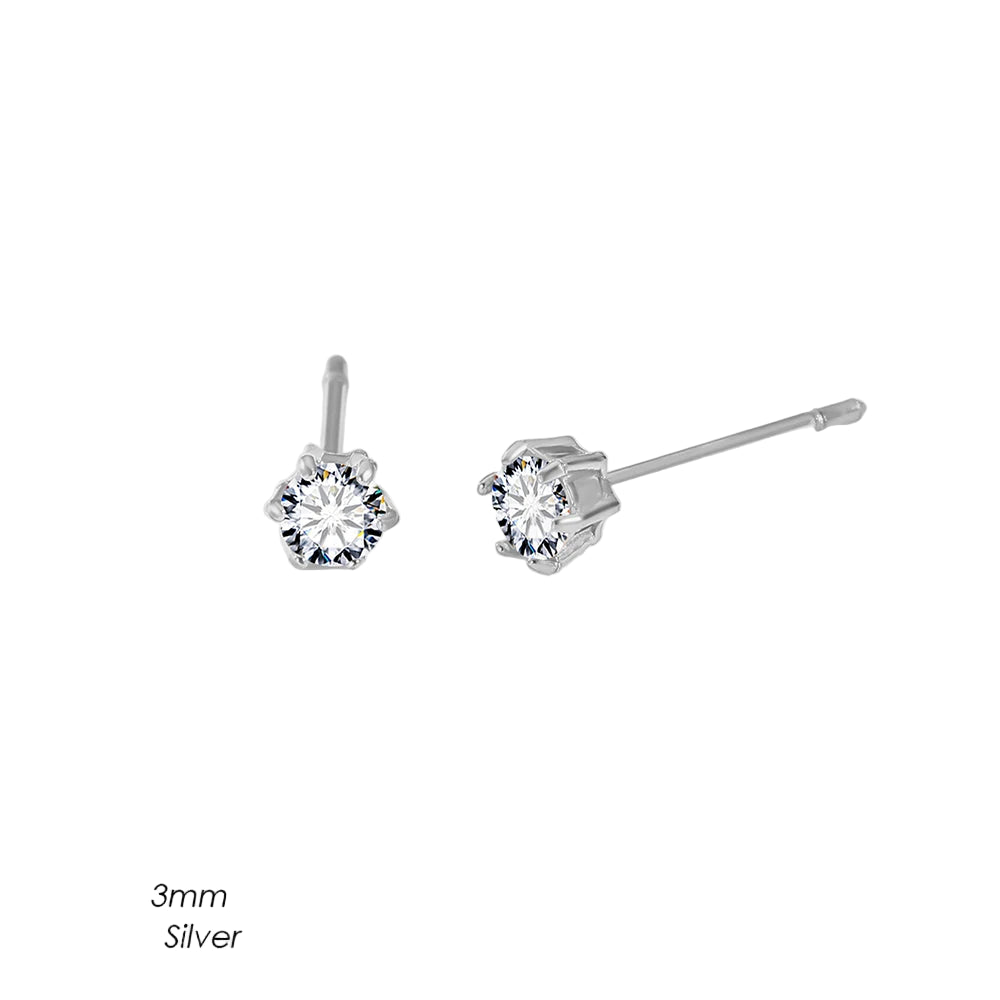Eco Diamant Stud Ohrringe