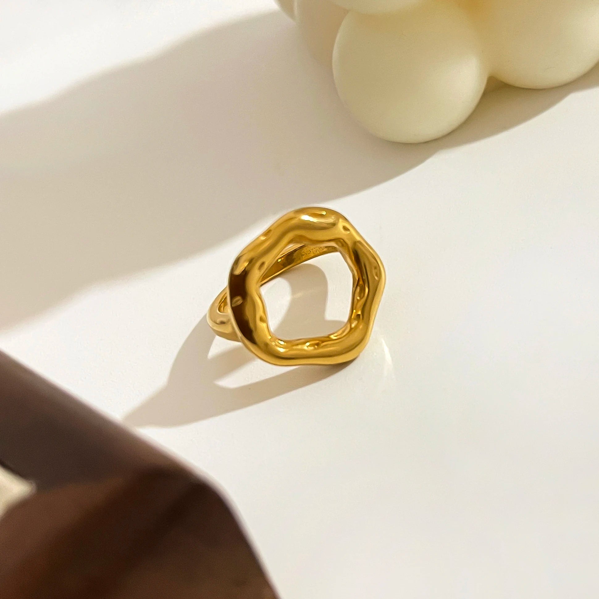 Circle Melted Ring
