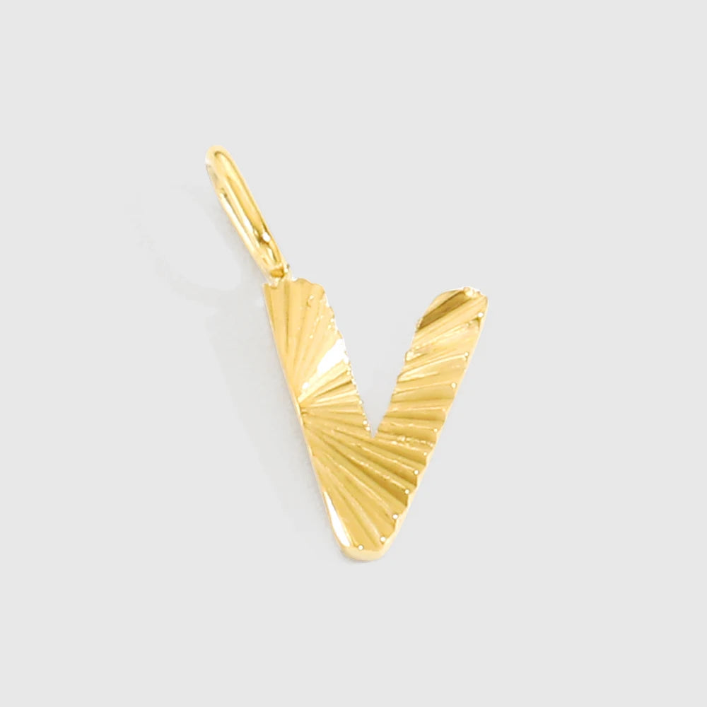 sunbeam letter Charm