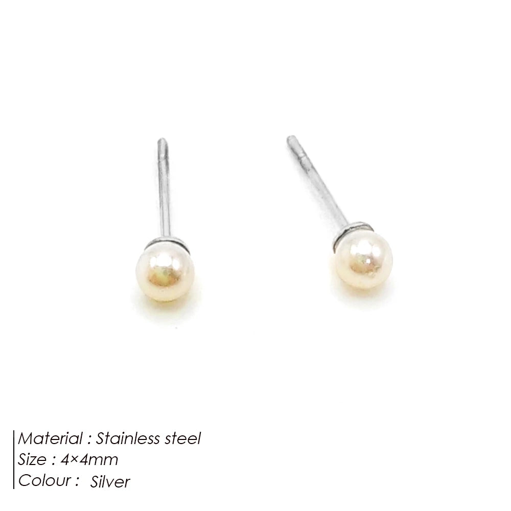 vegan Freshwater Pearl Ohrringe Auswahl