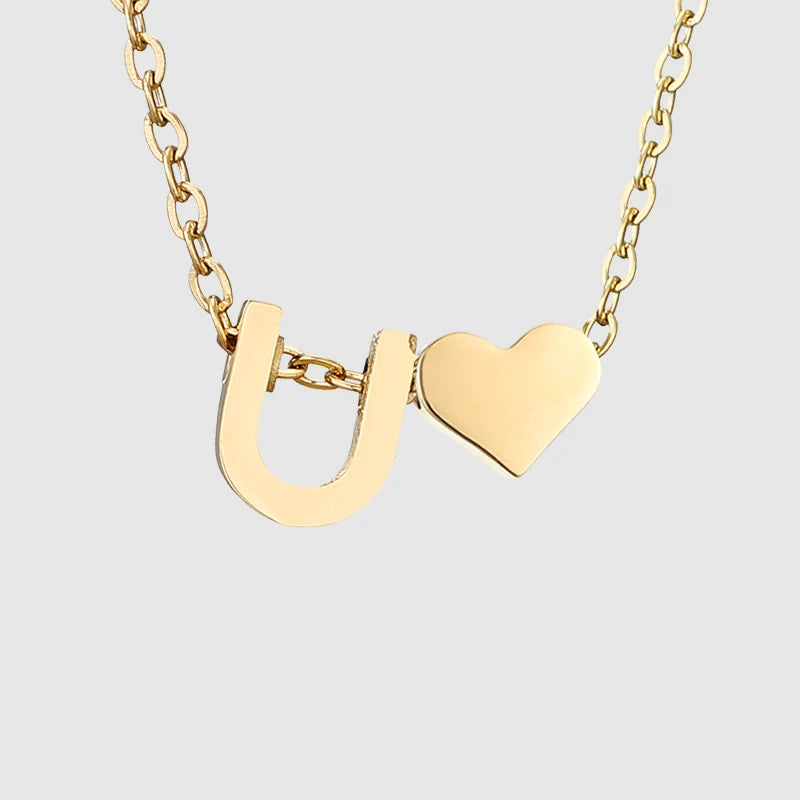 Heart Letter Kette
