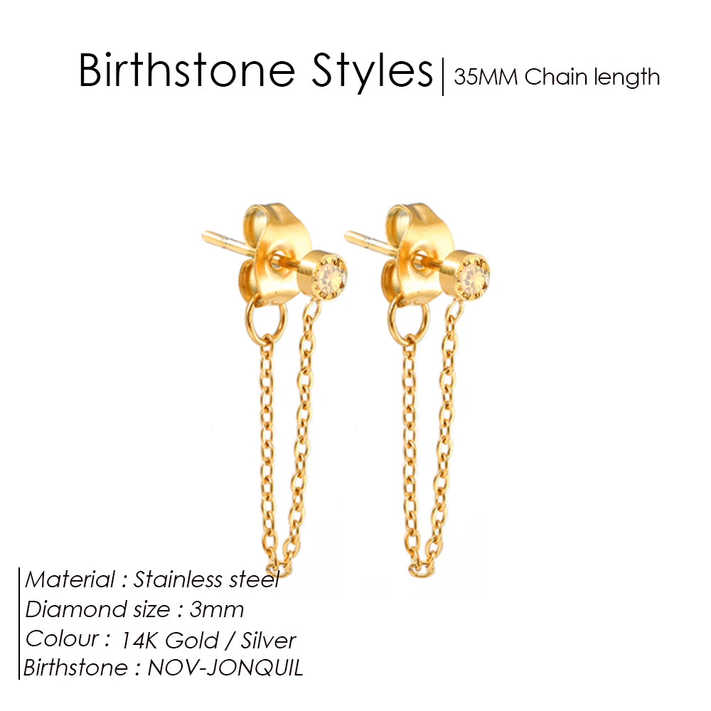 Birthstone Sophie Ohrringe