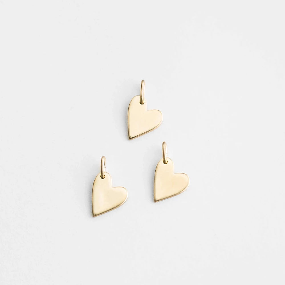 Gravierbare Herz Charms
