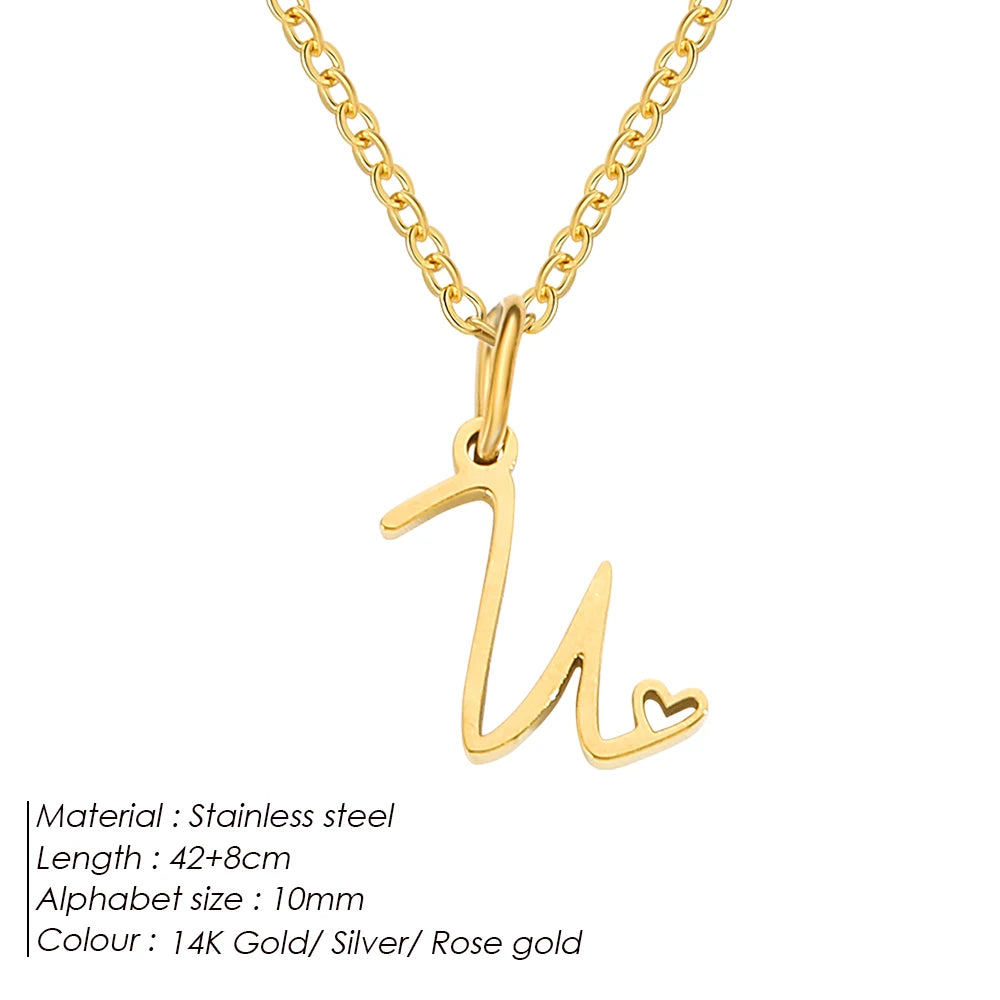 Charming Letter Charm Kette