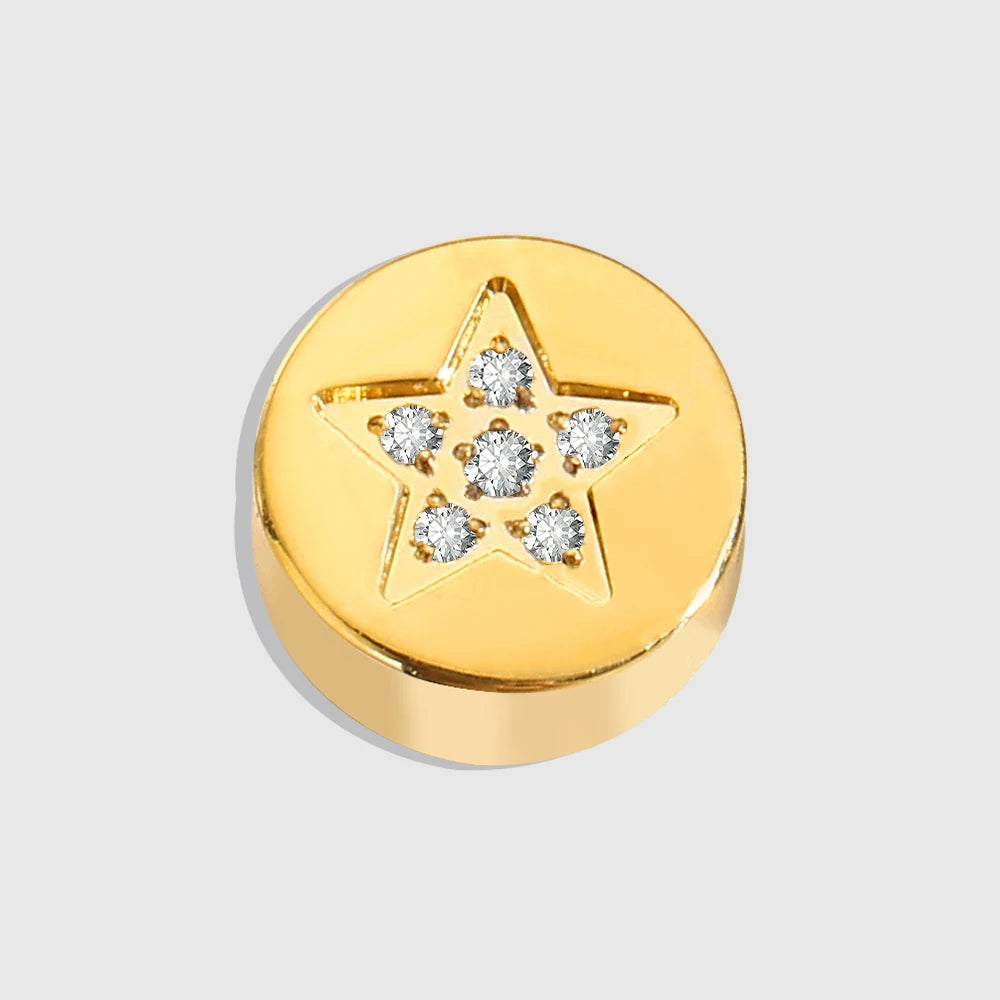 Floating Charms Round Delicate