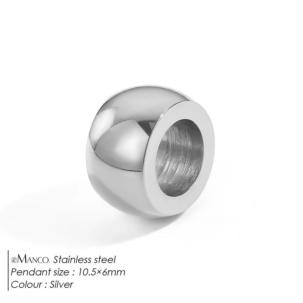 Round Pavé Charm