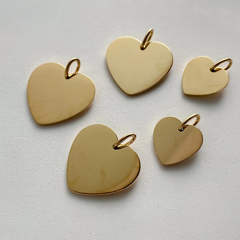 Heart Mirror Charm