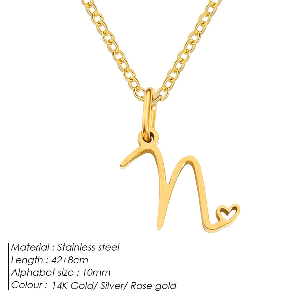 Charming Letter Charm Kette