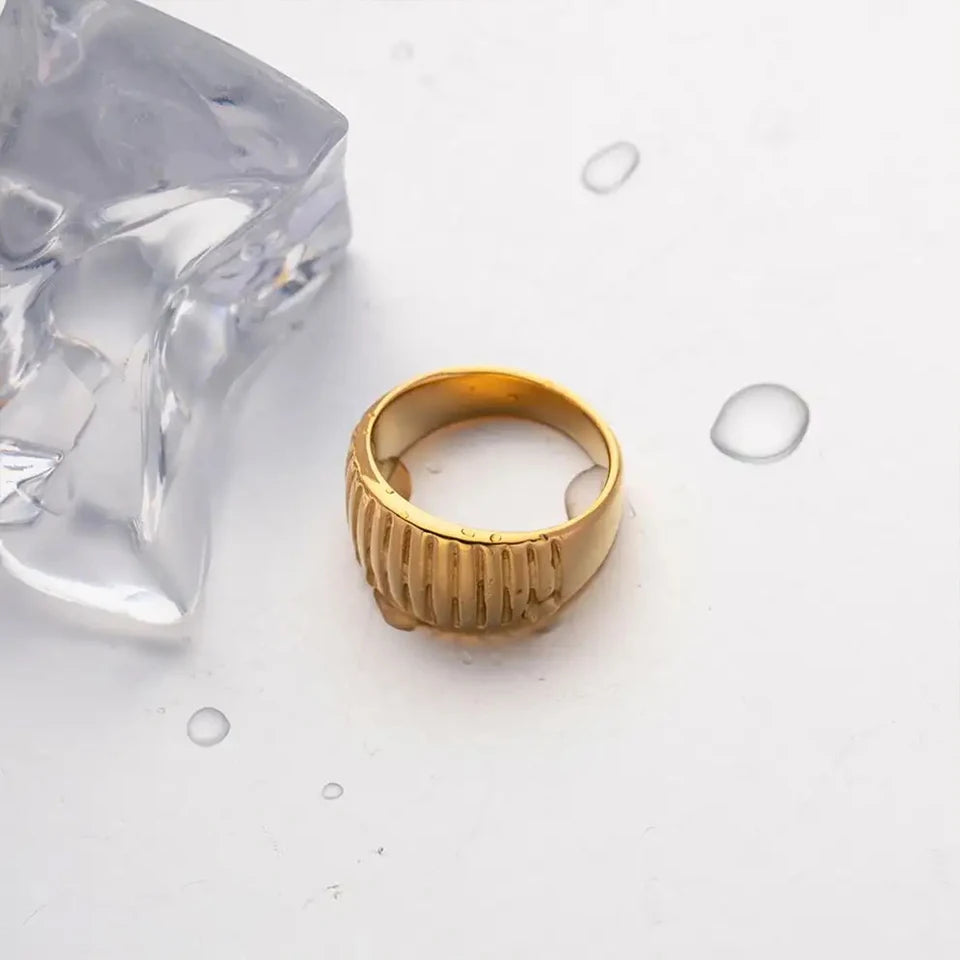 Cut Wide Ring