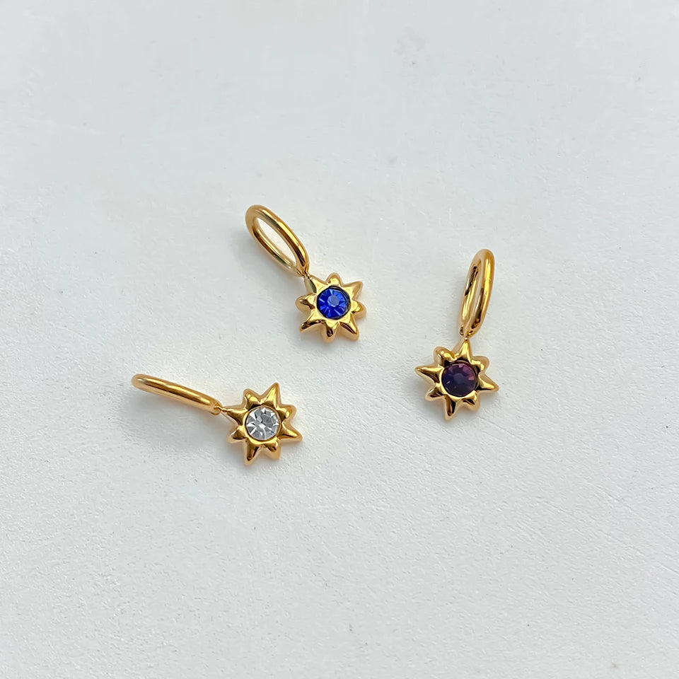 Star Birthestone Charm