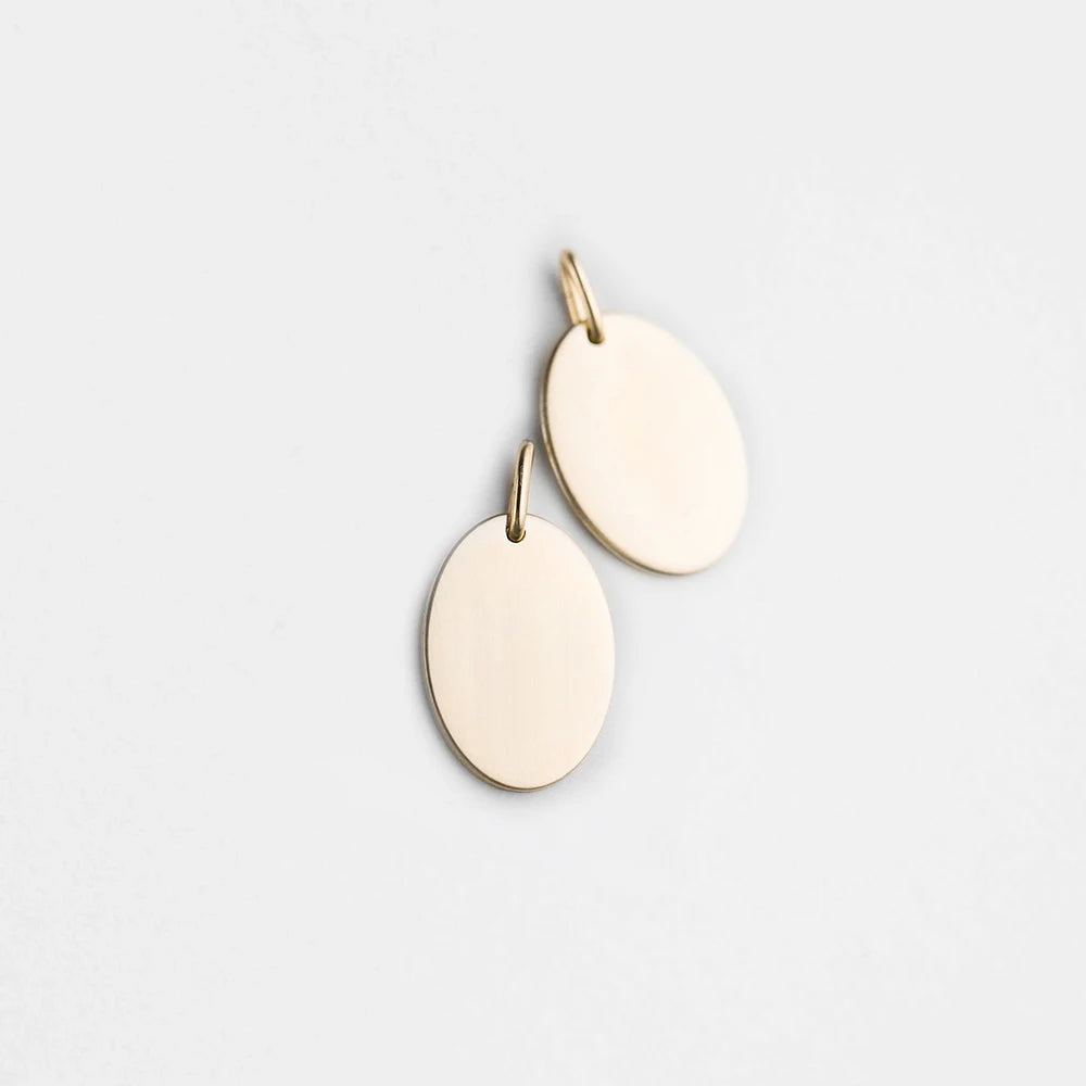 Oval Mirror Charm