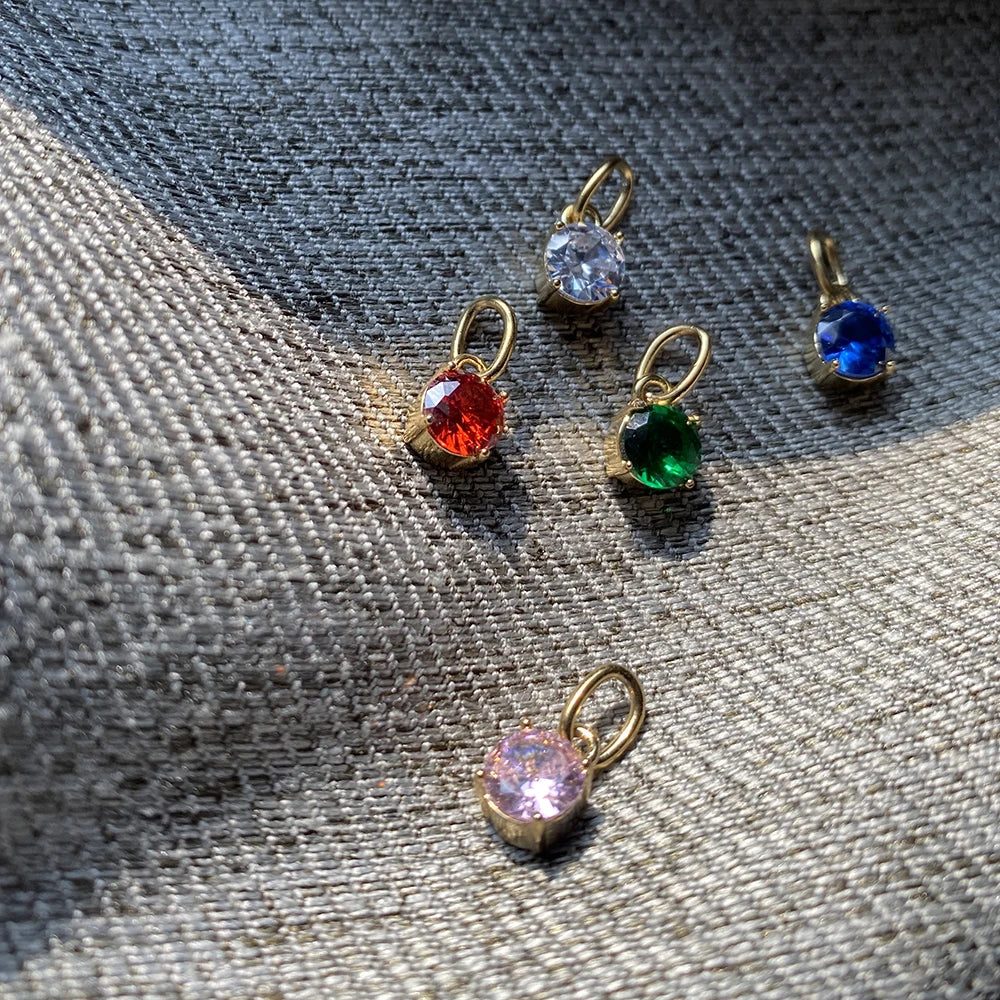 Colorama Zirconia Charm