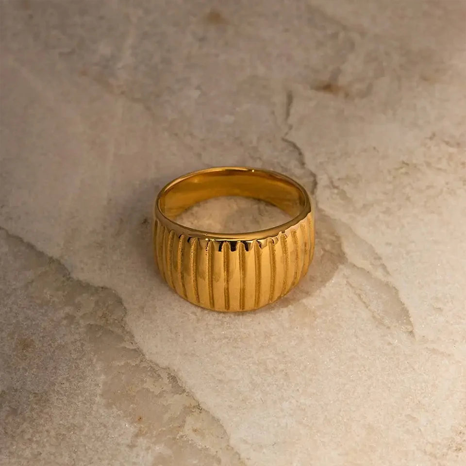 Cut Wide Ring