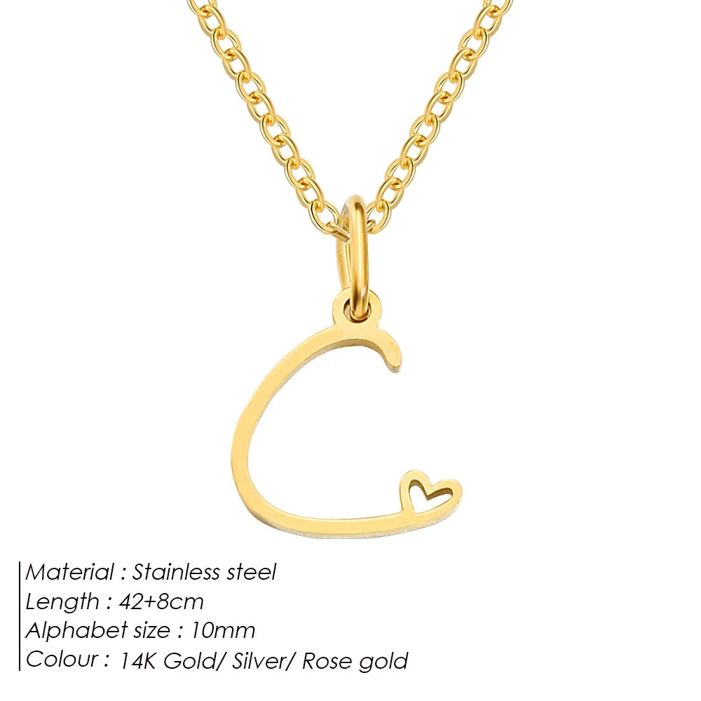 Charming Letter Charm Kette