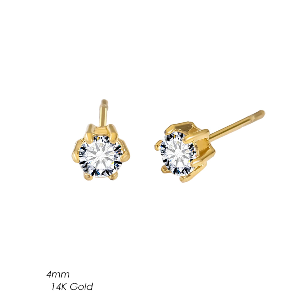 Eco Diamant Stud Ohrringe