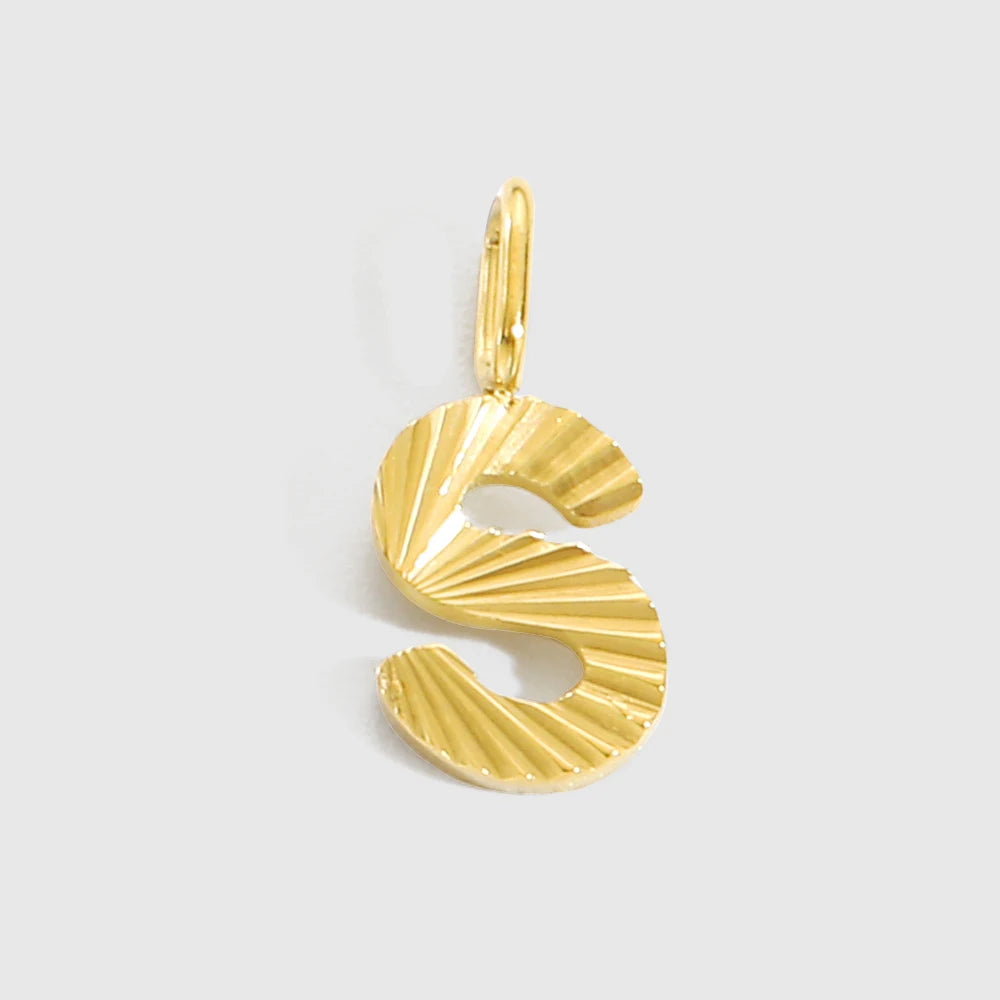 sunbeam letter Charm