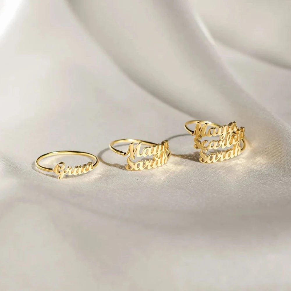 Custom Name Ring 1-3 Namen