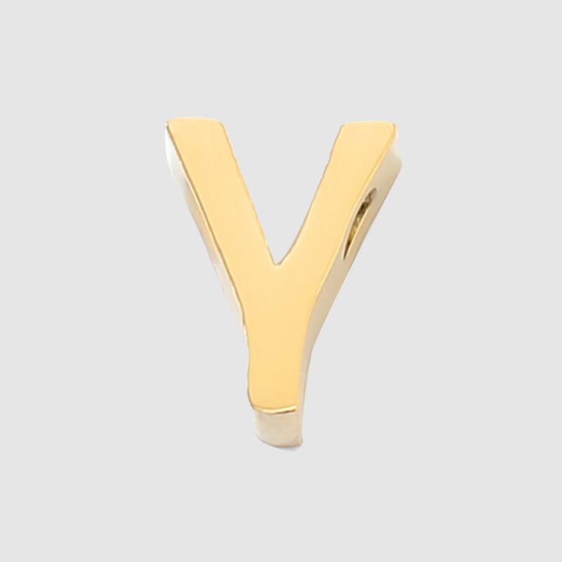 Floting Letter Charm Kette