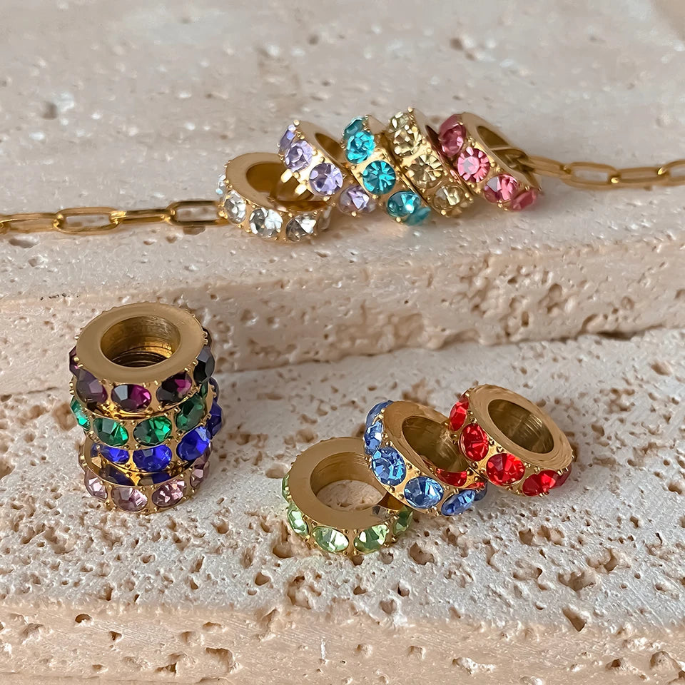 Round Pave Juli Charm