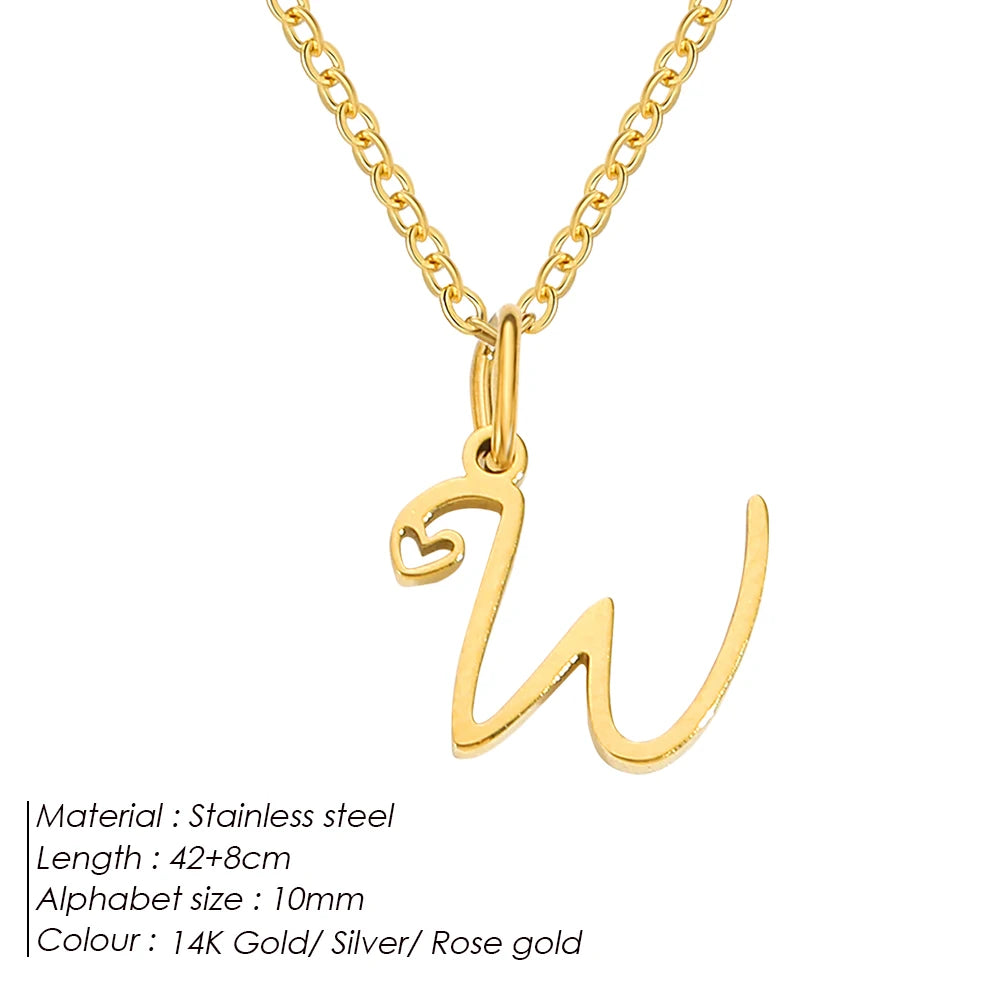 Charming Letter Charm Kette