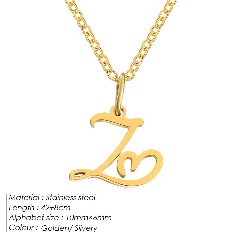 Charming Letter Charm Kette