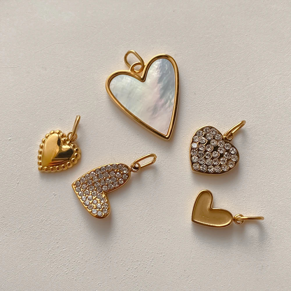 Bohemian Heart Charm
