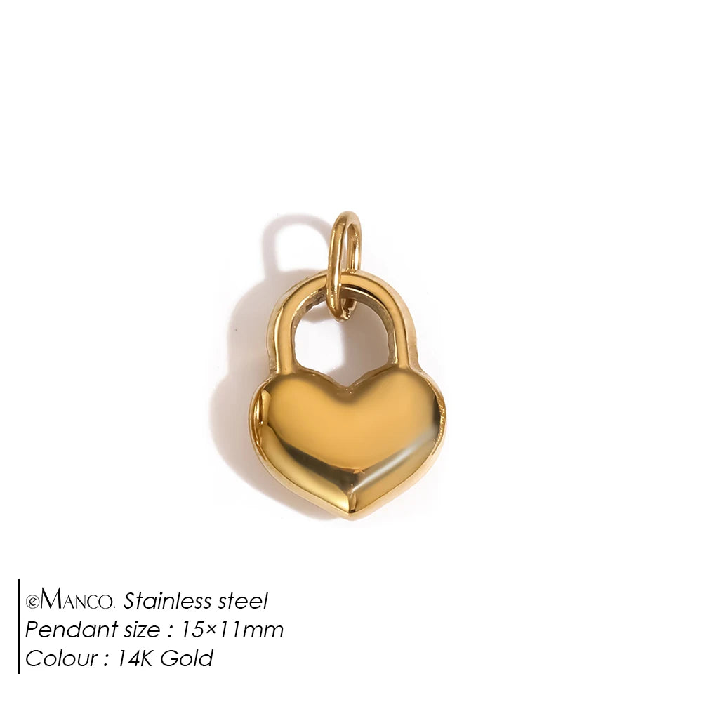 Bohemian Heart Charm