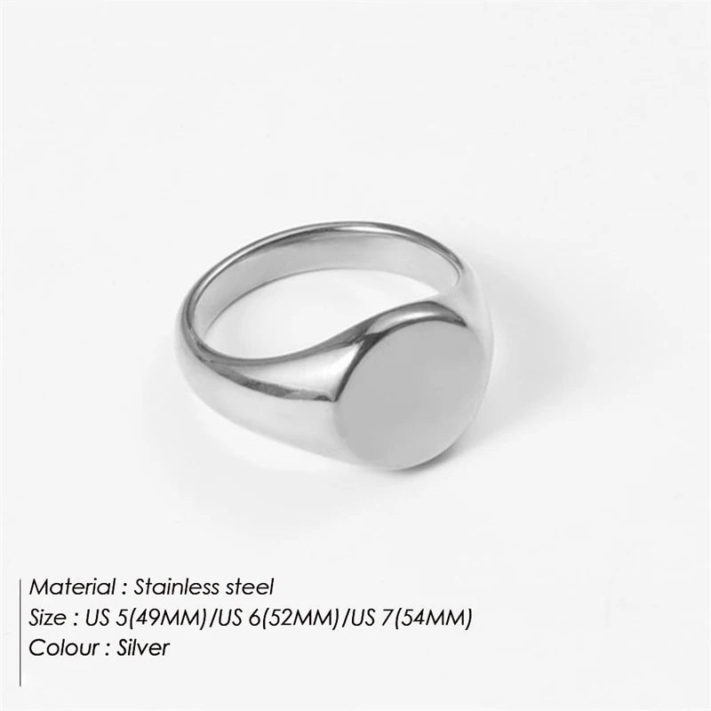 Siegle Minimalist Round Ring